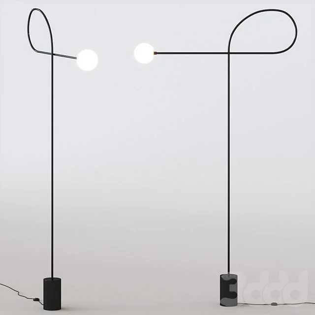 Bow Floor Lamp by Estudio Persona